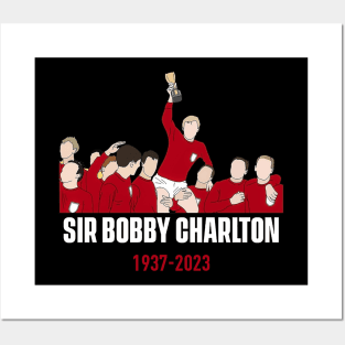 Sir Bobby Charlton RIP Precision Posters and Art